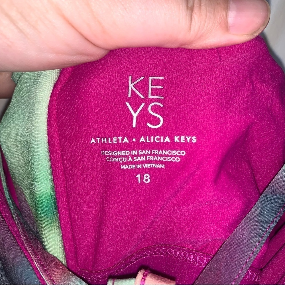 Athleta Alicia Keys Enlighten Multicolor Jumpsuit 18 - Picture 11 of 14
